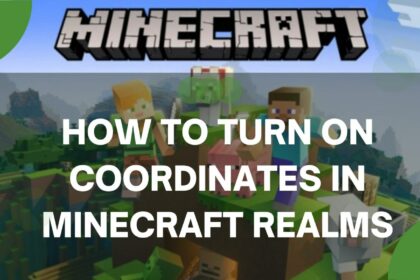 How to Turn on Coordinates in Minecraft Realms