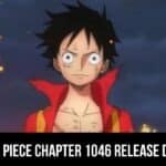 one piece chapter 1046 release date and time