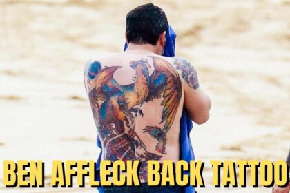 Ben Affleck Back Tattoo