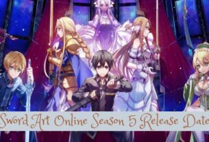 Sword Art Online Season 5 Release Date