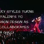 Harry Styles turns his talents to fashion design as he collaborates with Gucci