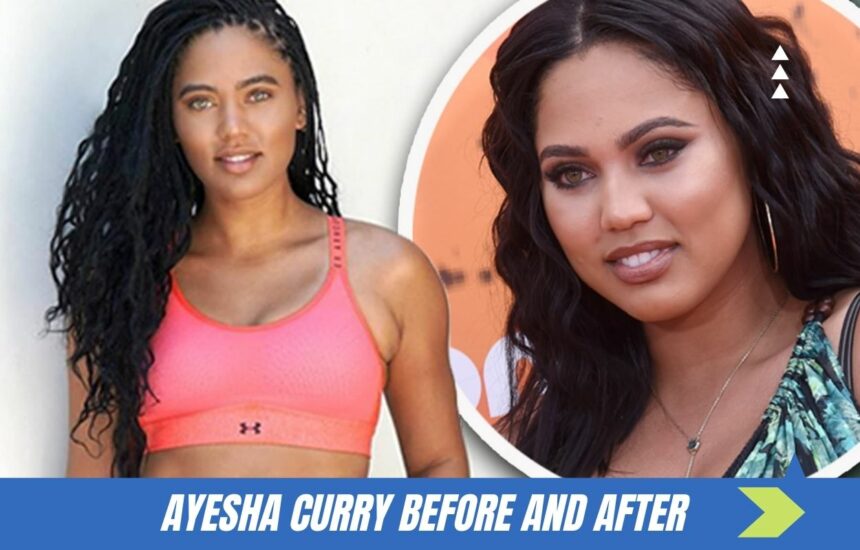 ayesha curry before and after