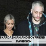 Kim Kardashian and boyfriend Pete Davidson
