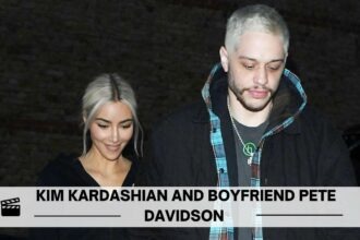 Kim Kardashian and boyfriend Pete Davidson