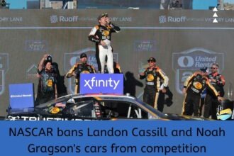 NASCAR bans Landon Cassill and Noah Gragson's cars from competition (1)