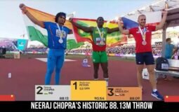 Neeraj Chopra's Historic 88.13m Throw