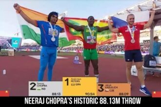 Neeraj Chopra's Historic 88.13m Throw