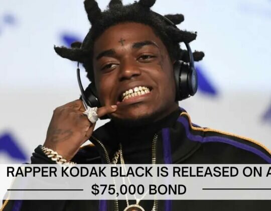 Rapper Kodak Black is released on a $75,000 bond after his arrest for oxycodone in Florida