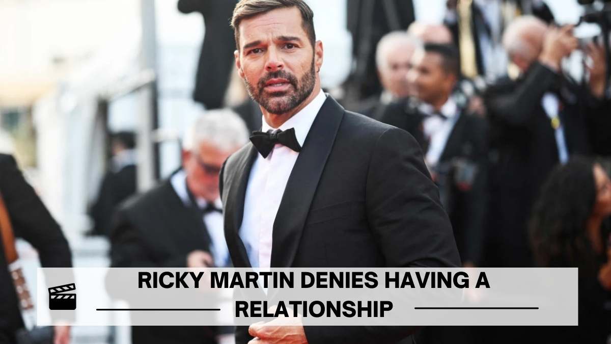 Ricky Martin denies having a relationship