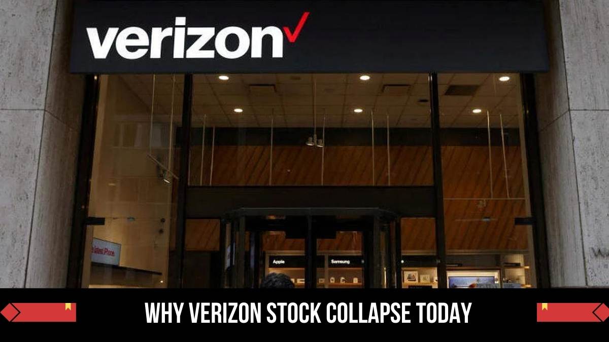 Why Verizon Stock Collapse Today The Most Since 2008 After Outlook Cut