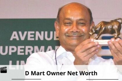 d mart owner net worth