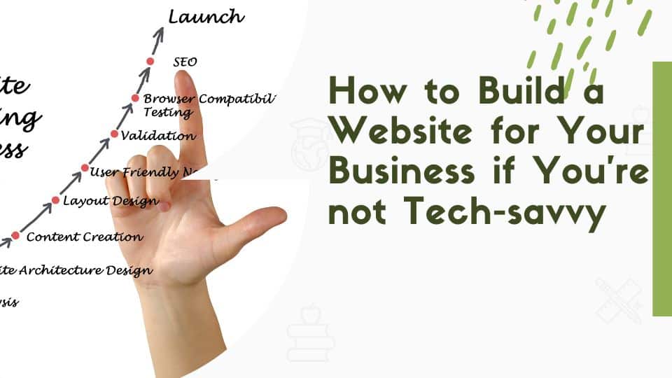 How to Build a Website for Your Business if You're not Tech-savvy    