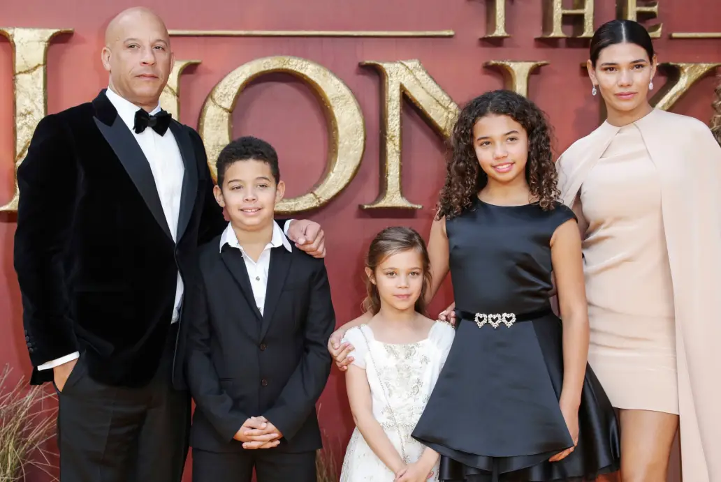 vin Diesel With Family