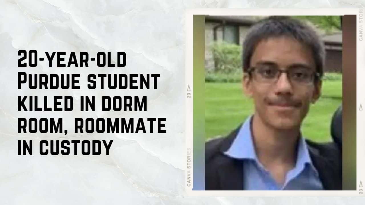 20-year-old Purdue student killed in dorm room, roommate in custody