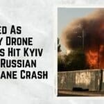 8 Killed As Deadly Drone Strikes Hit Kyiv After Russian Warplane Crash