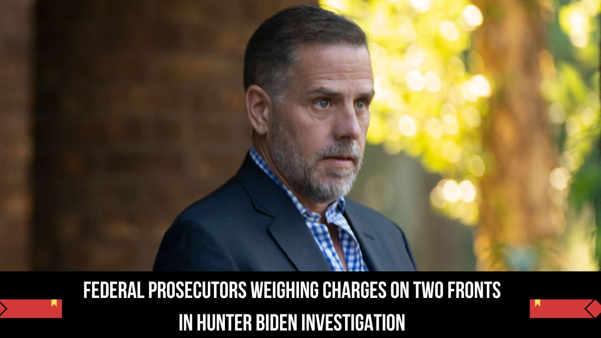 Federal Prosecutors Investigate Hunter Biden On Two Fronts