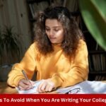 Mistakes To Avoid When You Are Writing Your College Essay