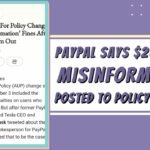 PayPal says $2,500 fine for 'misinformation' was posted to policy in error