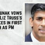 Rishi Sunak vows to fix Liz Truss's mistakes in first speech as PM