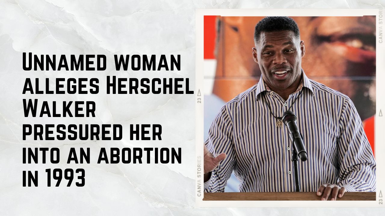 Unidentified Woman Claims In 1993, Herschel Walker Forced Her Into Having An Abortion