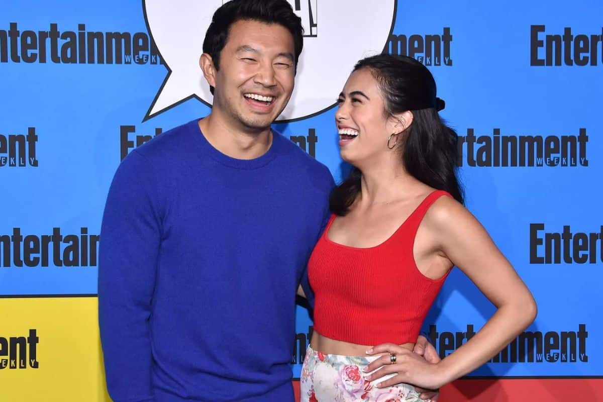 Simu Liu Steps Out with Rumored Girlfriend Jade Bender for Kimmel Live