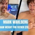 did mark wahlberg gain weight for the part of father stu