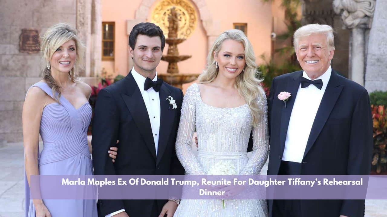 Marla Maples Ex Of Donald Trump, Reunite For Daughter Tiffany’s Rehearsal Dinner