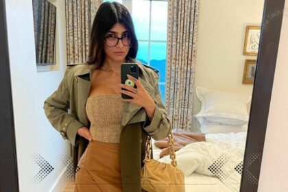 Mia Khalifa drives fans crazy with butt debate