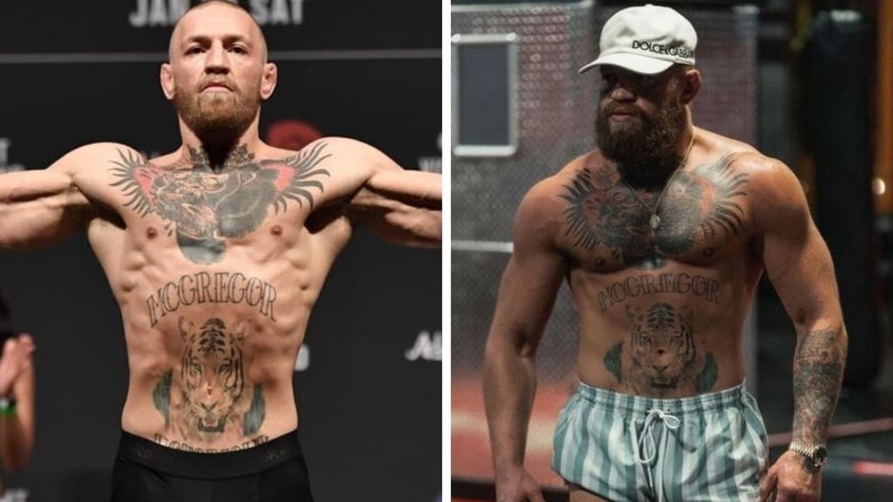 UFC 269: Conor McGregor body transformation photos spark concern, Dustin  Poirier insult