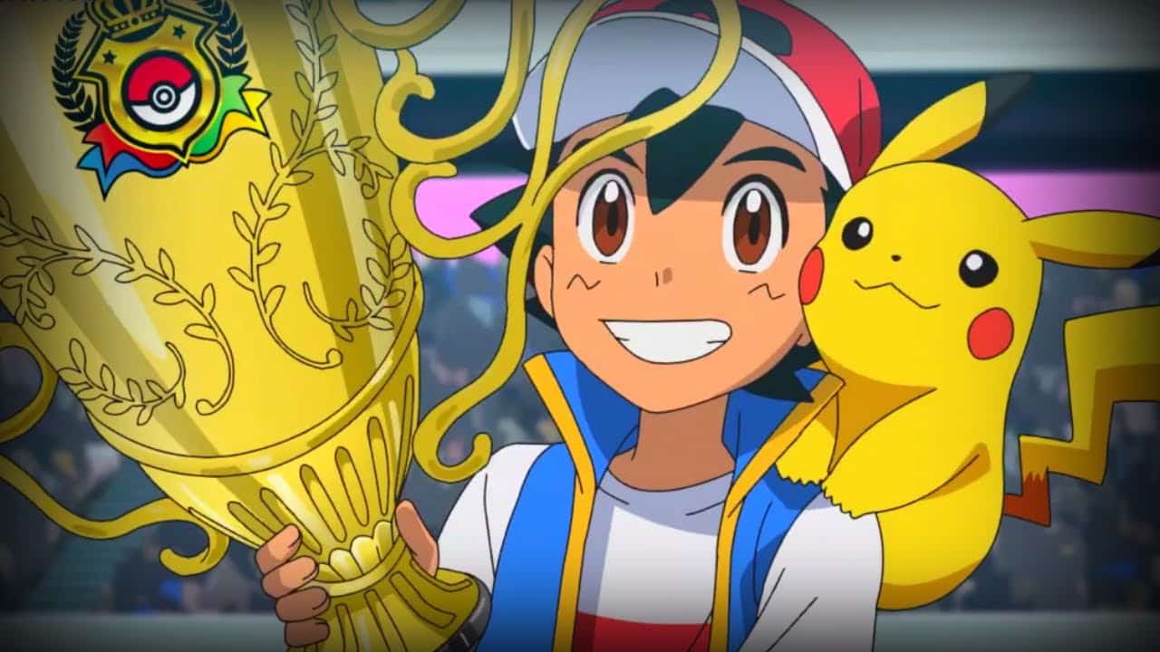 Ash Ketchum FINALLY Became The Pokémon World Champion - YouTube