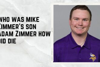 who was mike Zimmer's son adam Zimmer how did die