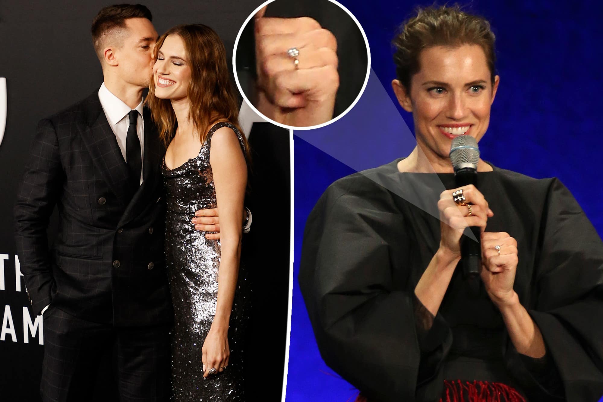 Allison Williams and Alexander Dreymon are engaged