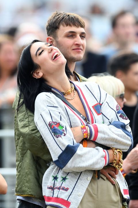 Anwar hadid and dua lipa