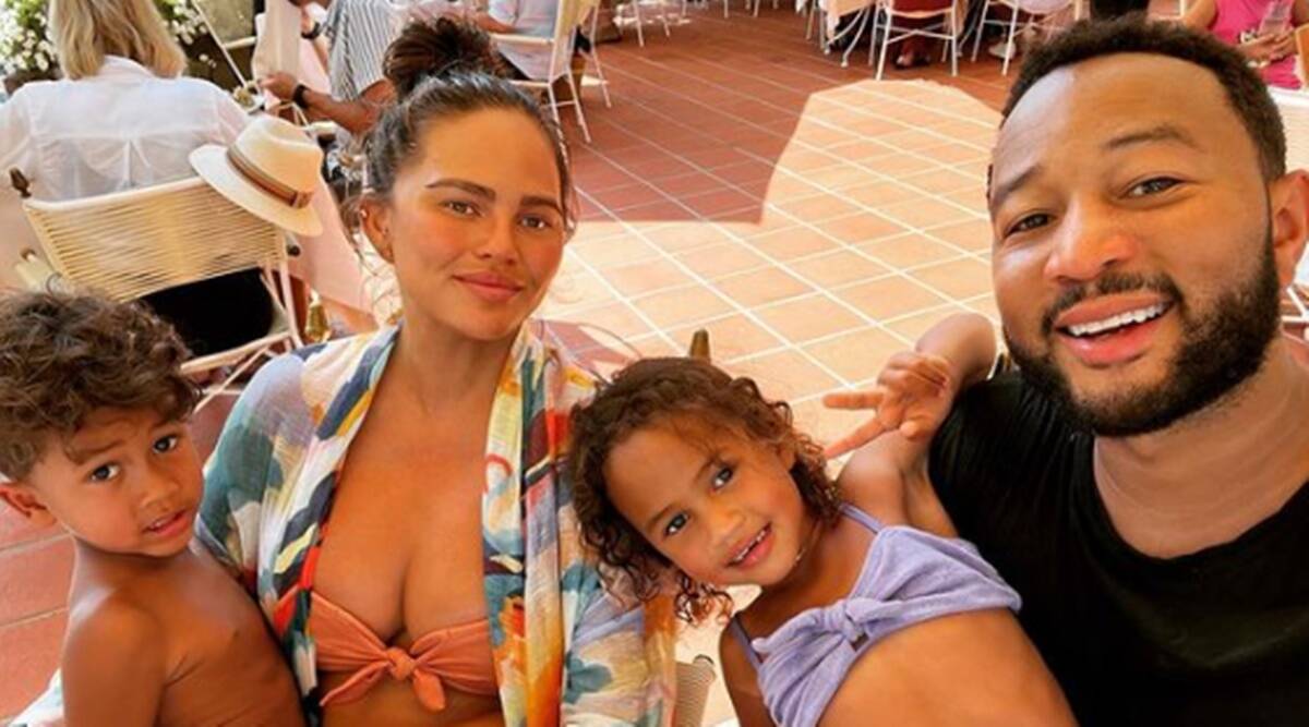 Pregnant Chrissy Teigen reveals her kids are excited for third baby: 'I told them very, very early' | Lifestyle News,The Indian Express
