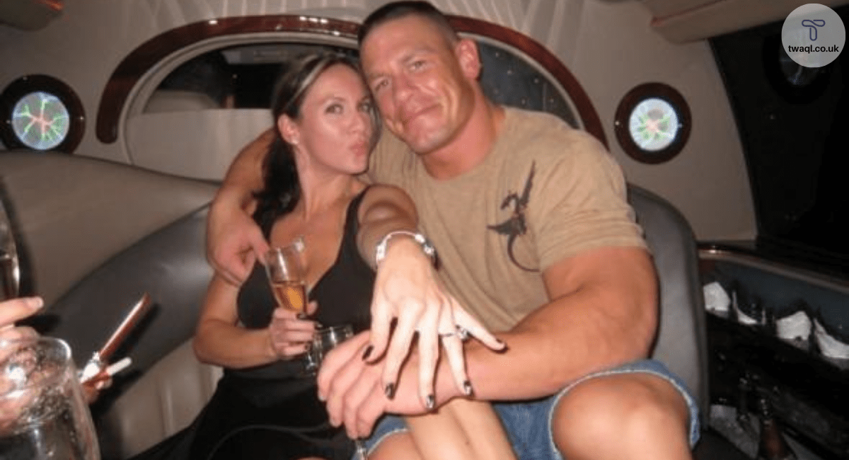 John Cena's first wife was Elizabeth Huberdeau
