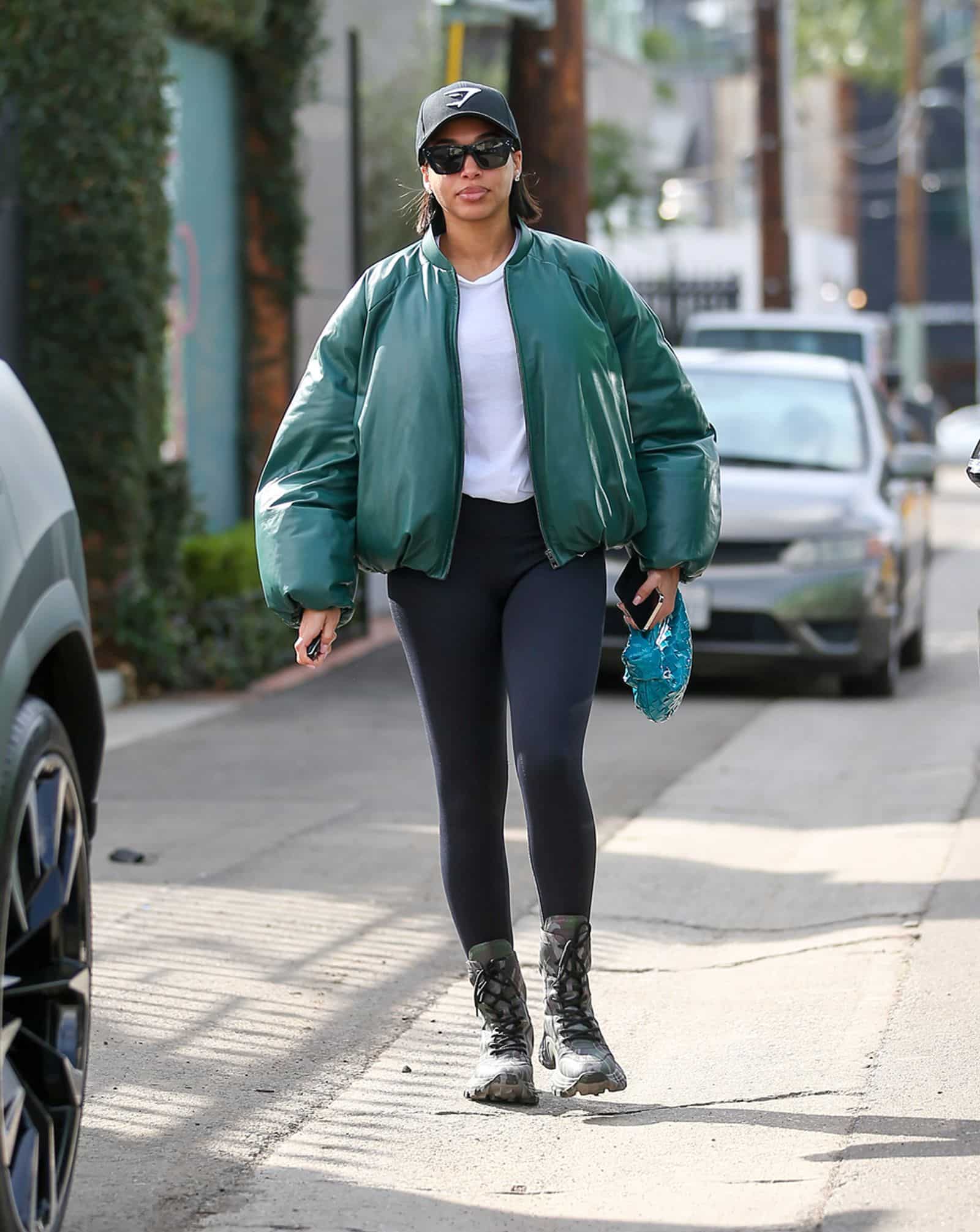 Lori Harvey Returns To Cozy Pilates 'Fits After Wild Jeans