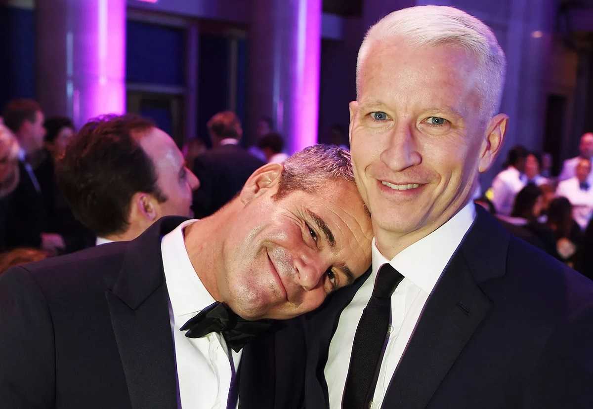 Andy Cohen and Anderson Cooper