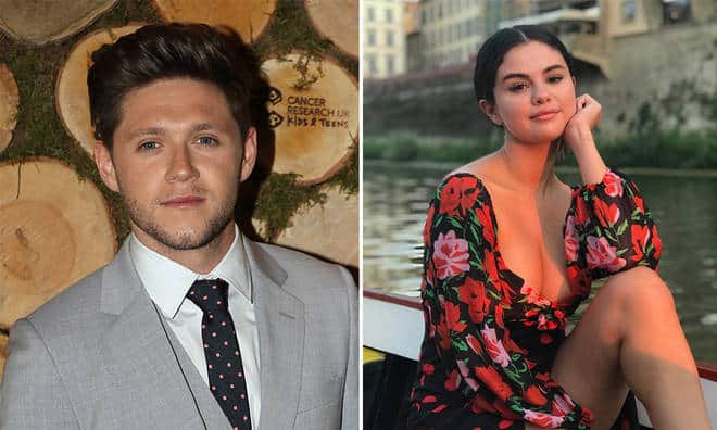 Niall Horan and selena gomez