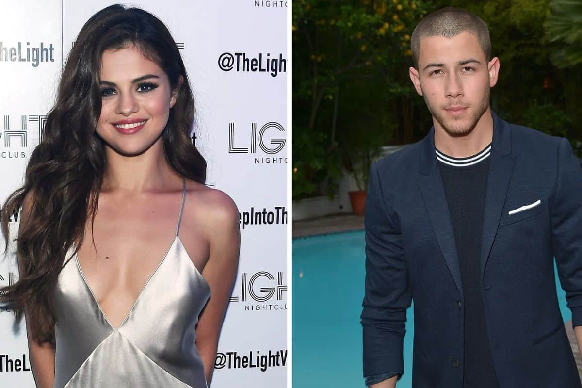 Nick Jonas and selena gomez