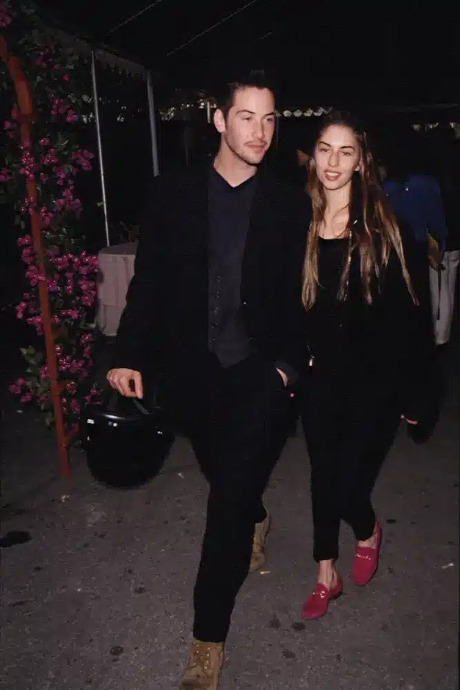 Keanu Reeves dated Sofia Coppola
