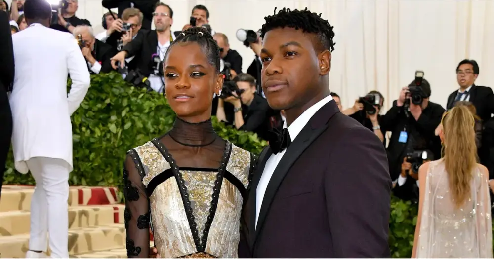Letitia Wright and John Boyega were allegedly in a romantic relationship