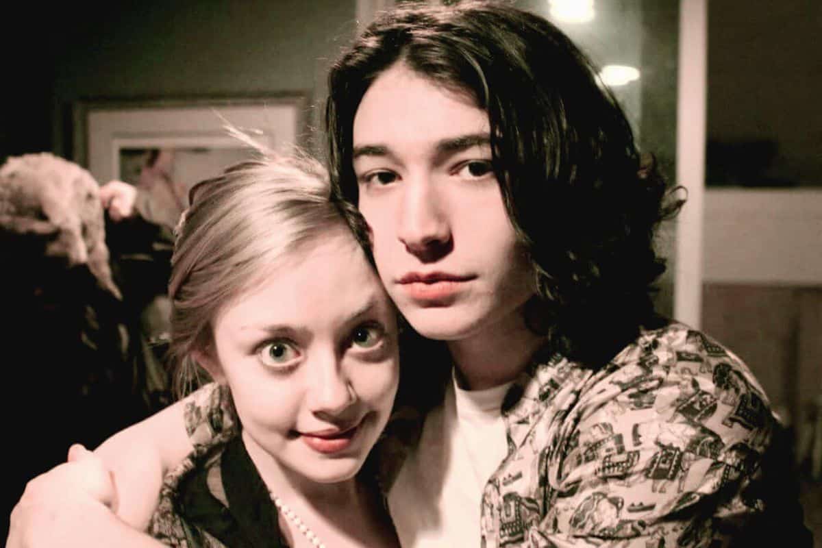 ezra miller and Lauren Nolting 