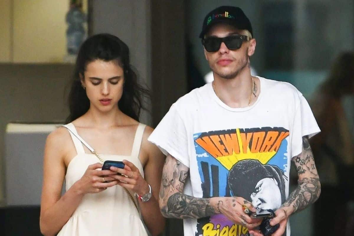 pete davidson and Margaret Qualley