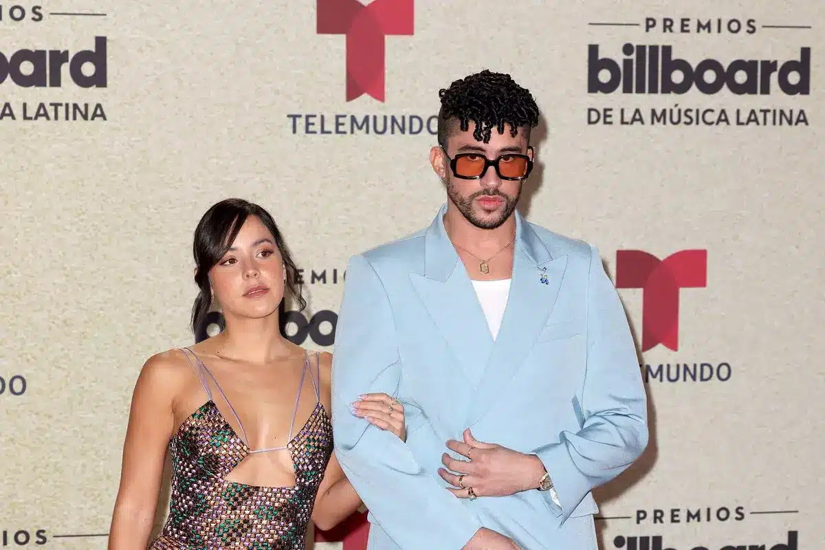 Bad Bunny and Gabriela Berlingeri