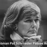 Congresswoman Pat Schroeder Passes Away at 82.