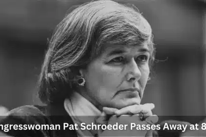 Congresswoman Pat Schroeder Passes Away at 82.