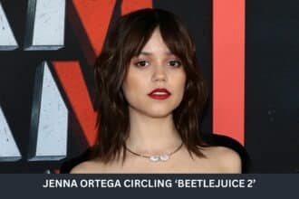 JENNA ORTEGA CIRCLING ‘BEETLEJUICE 2’