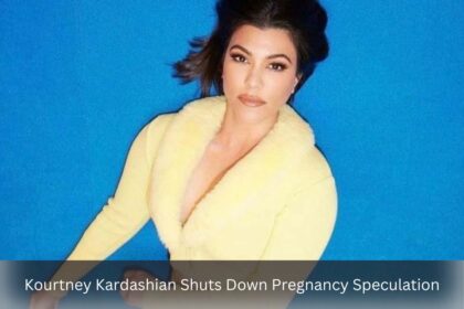 Kourtney Kardashian Shuts Down Pregnancy Speculation