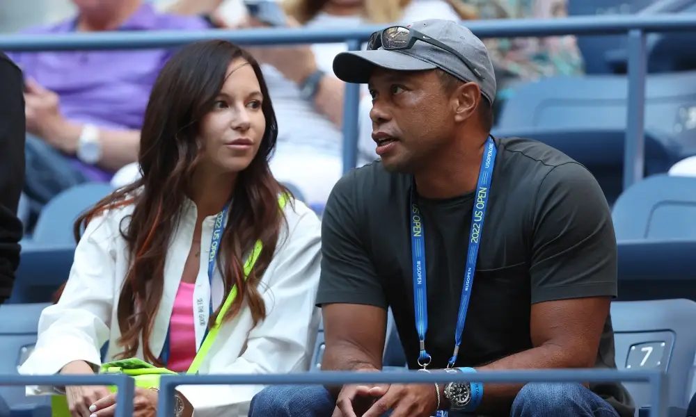 Tiger Wood and Erica Herman