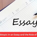 What Is a Subtopic in an Essay and the Role of It in Writing